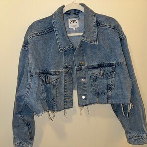 Zara Light Blue Denim Jacket
